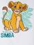 Simba Baby Bath Set: UV-Protection T-Shirt + Boxer Shorts, Disney® Lion King sky blue 