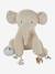 Large Plush Toy, Activity Elephant, BABYLON beige 