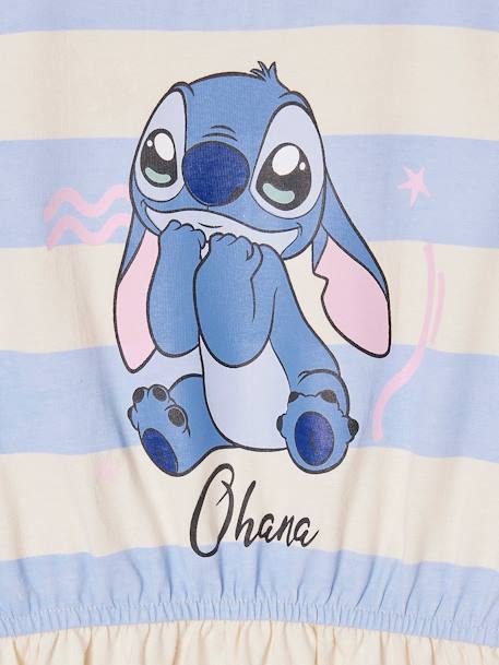 Striped Stitch Dress by Disney® sky blue 