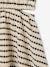 Fancy Openwork Knit Dress for Girls, JONEN striped black 