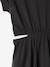 Dress with Openings on the Sides, for Girls, JONEN anthracite+vanilla 