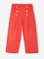 wide-leg trouser for girls navy blue+red 