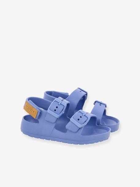 Sandals for Children, Surfy Buckles SHOO POM® blue+rose 