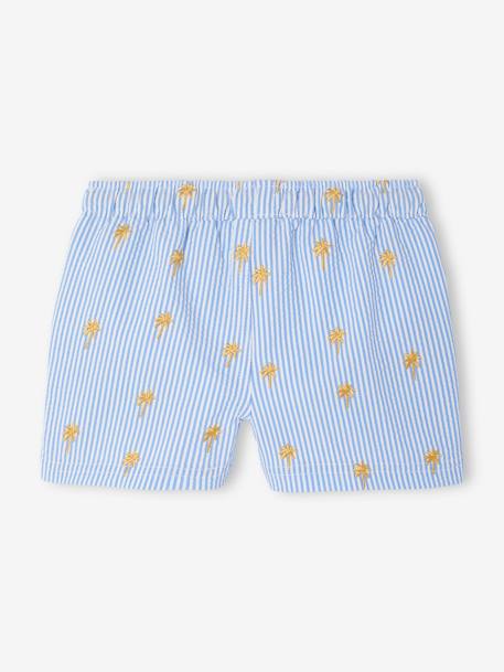 Printed Swim Shorts for Baby Boys sky blue 