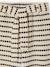 Fancy Knitted Wide-Leg Trousers for Girls, by JONEN black+striped black 