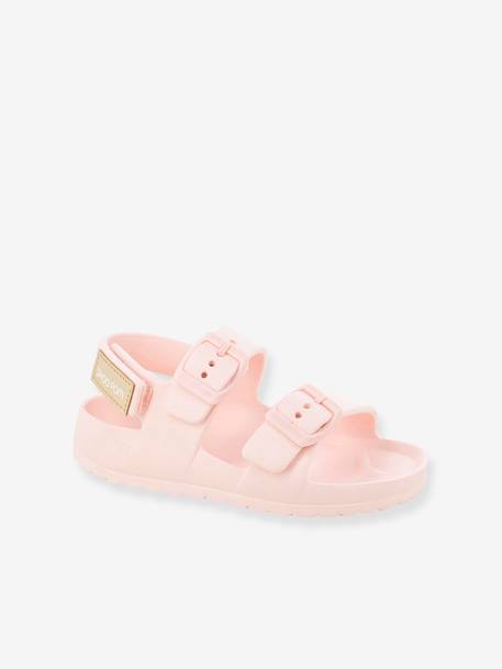 Sandals for Children, Surfy Buckles SHOO POM® blue+rose 
