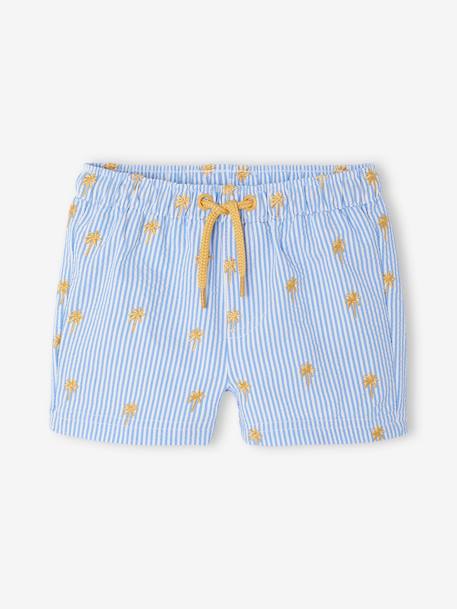 Printed Swim Shorts for Baby Boys sky blue 