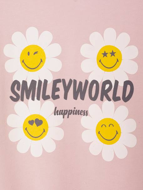 Smiley® World Sweatshirt for Girls pale pink 