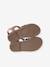 Leather Hook-&-Loop Sandals for Children, Designed for Autonomy multicoloured 
