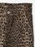 Wide-leg paperbag leopard print trousers for girls beige+chocolate+multicoloured+vanilla 