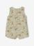Printed baby playsuit khaki 