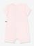 Playsuit with Peter Pan Collar for Babies, PETIT BATEAU blush 