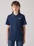 Polo shirt LEVI'S boy's short sleeves navy blue+white 