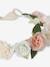 Bohemian Flower Wreath for Girls ecru 