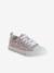 Lace-Up & Zip Canvas Trainers for Children, Designed for Autonomy blush 