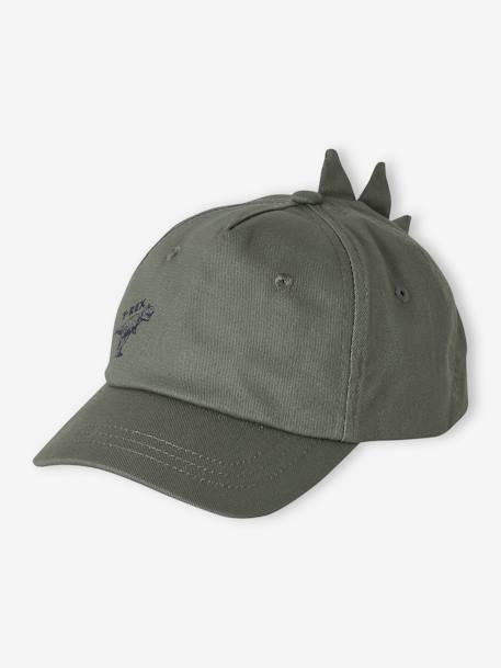 T-Rex Cap for Boys khaki 