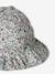 Floral Print Bucket Hat for Baby Girls sage green 