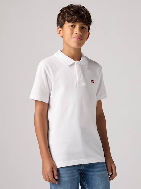 Polo shirt LEVI'S boy's short sleeves navy blue+white 