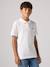Polo shirt LEVI'S boy's short sleeves navy blue+white 