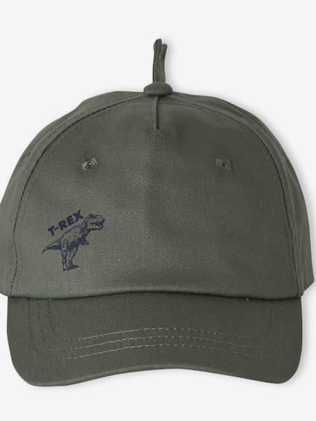 T-Rex Cap for Boys khaki 