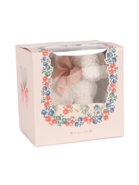 Puppy + KONGES SLOJD fabric kennel white 
