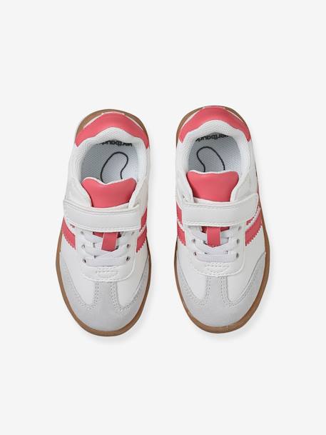 Lace-up & Hook-&-Loop Trainers for Children, Designed for Autonomy raspberry pink 