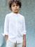 Linen and cotton shirt - CYRILLUS Celebrations and Weddings collection ecru 