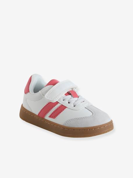 Lace-up & Hook-&-Loop Trainers for Children, Designed for Autonomy raspberry pink 