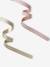 Pack of 2 Heart Belts with Openwork for Girls pale pink 