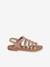 Multi-Strap Leather Sandals for Girls, Designed for Autonomy 6510+caramel+multicoloured 