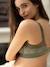 Non-Wired Pregnancy & Nursing Bra, Dahlia by CACHE COEUR khaki 