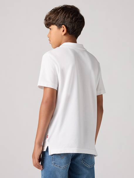 Polo shirt LEVI'S boy's short sleeves navy blue+white 