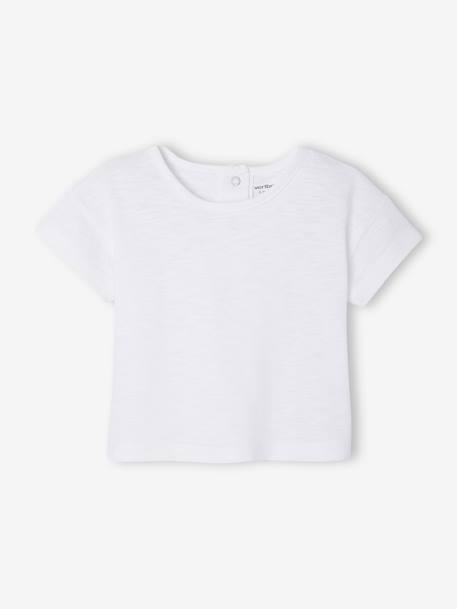 Striped T-Shirt + Bandana + Playsuit Set for Babies ecru 
