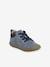 Soft Leather Lace-Up Boots, Designed for First Steps blue+camel+khaki+navy blue+set blue 
