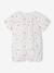 Pack of 2 baby pyjamas shorts fluorescent coral 