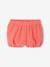 Pack of 2 baby pyjamas shorts fluorescent coral 
