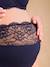 Pack of 2 High-Waisted Crepe & Lace Maternity Briefs, ENVIE DE FRAISE navy blue 