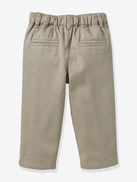 CYRILLUS baby Chino trousers brown 