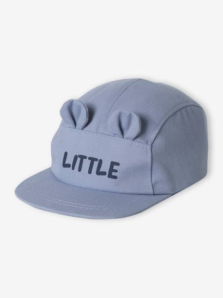 Kitten Cap for Babies chambray blue 