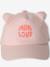 Hat with Fancy Ears, for Baby Girls pale pink 