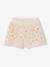Top + Shorts Set in Macramé for Babies vanilla 