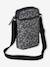 Floral Print Shoulder Bag for Girls printed grey 