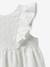 Embroidered Sarah dress for girls - Plume occasion wear - CYRILLUS ecru 