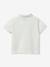 Baby's pique knit polo shirt - Organic cotton CYRILLUS ecru 