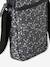 Floral Print Shoulder Bag for Girls printed grey 