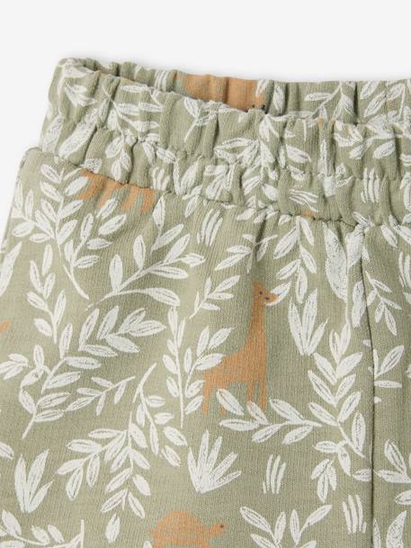 Pack of 2 lightweight fleece shorts for newborns clay beige 