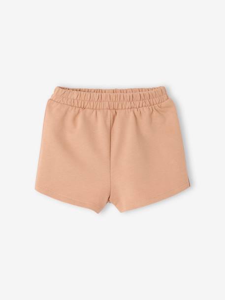 Pack of 2 lightweight fleece shorts for newborns clay beige 