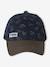 Dinosaur Cap for Boys navy blue 