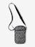Floral Print Shoulder Bag for Girls printed grey 