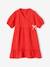 Frilly dress for girls red 